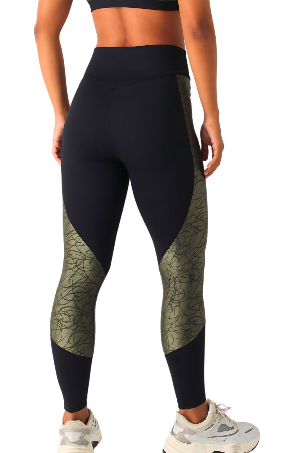 Calça Legging Fitness Com Recortes Neofit