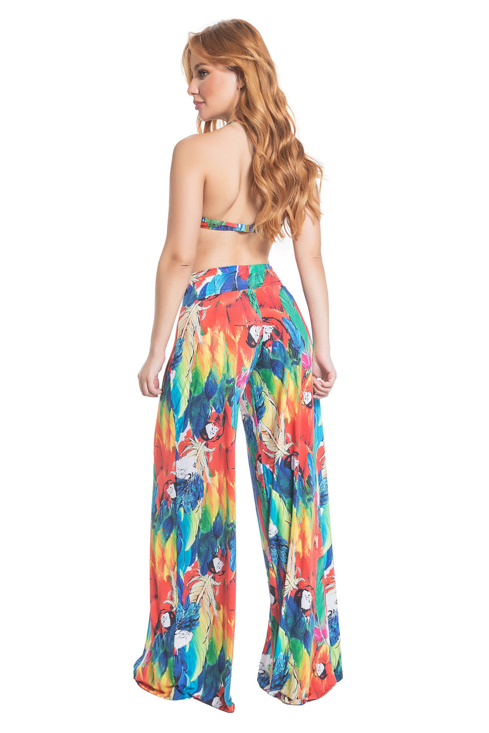 Calça Pantalona Estampado