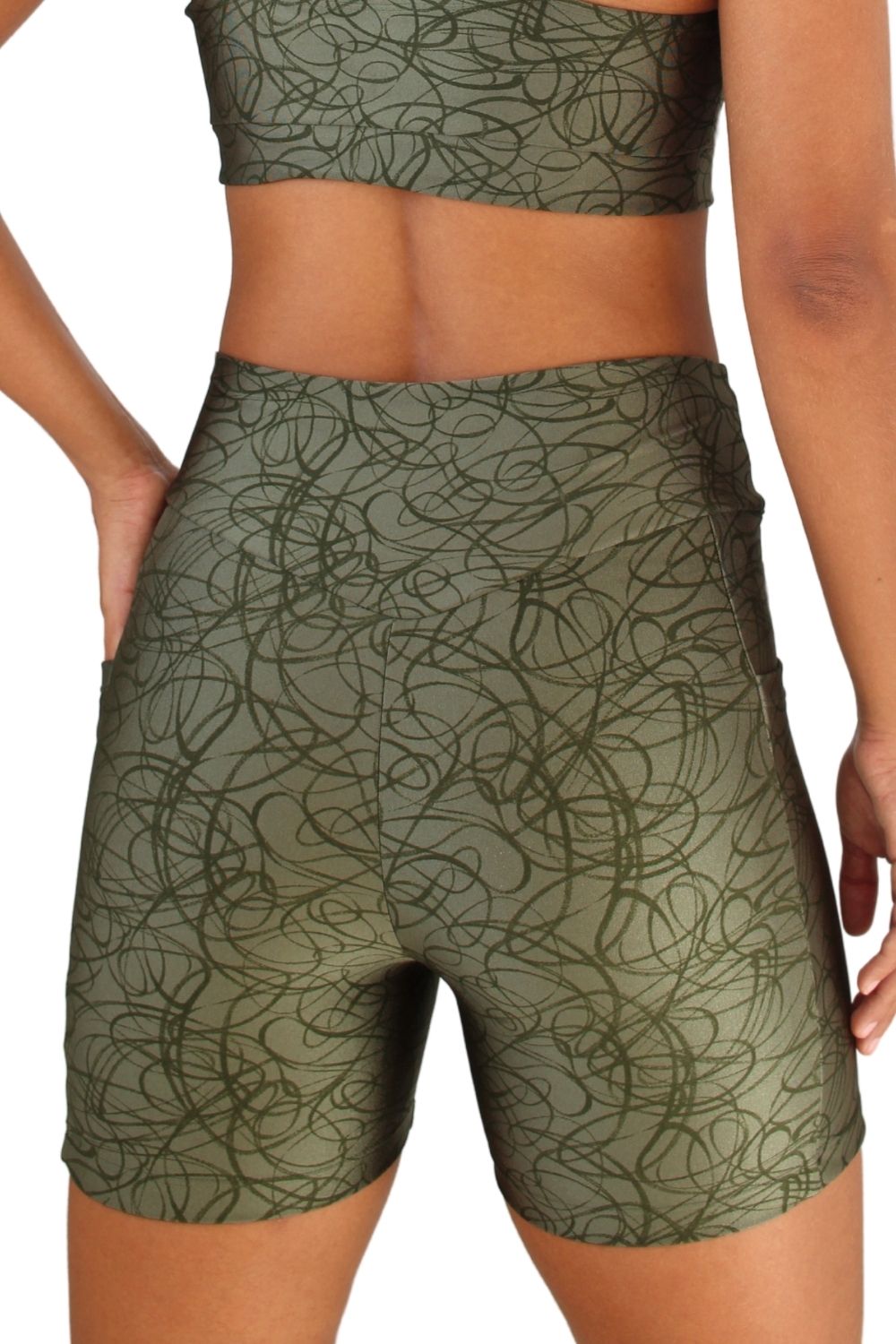 Shorts Bolso Fitness Cós Bumbum V ShapeShine