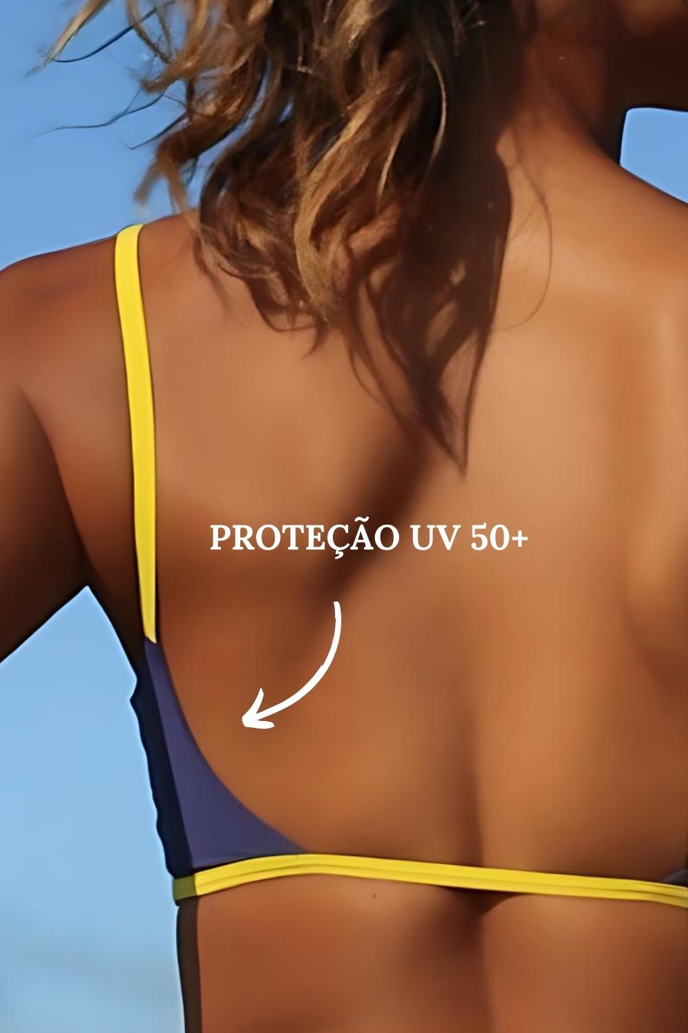 Top Fitness Alça Fina Franzido Lua Liso Beach Tennis