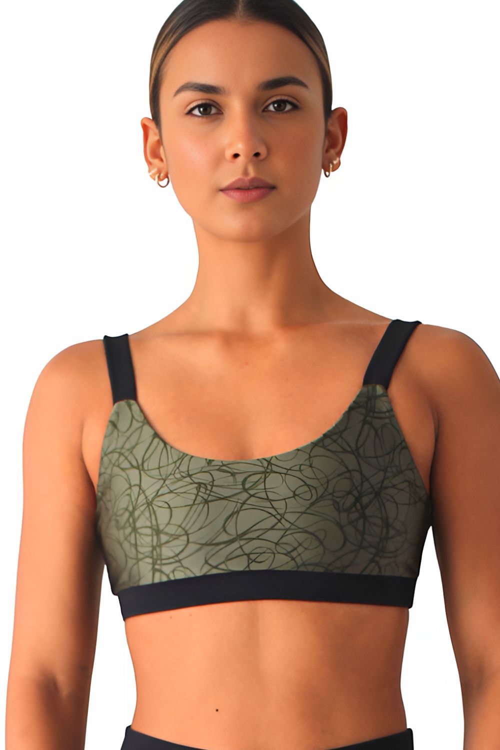 Top Fitness Alça Grossa