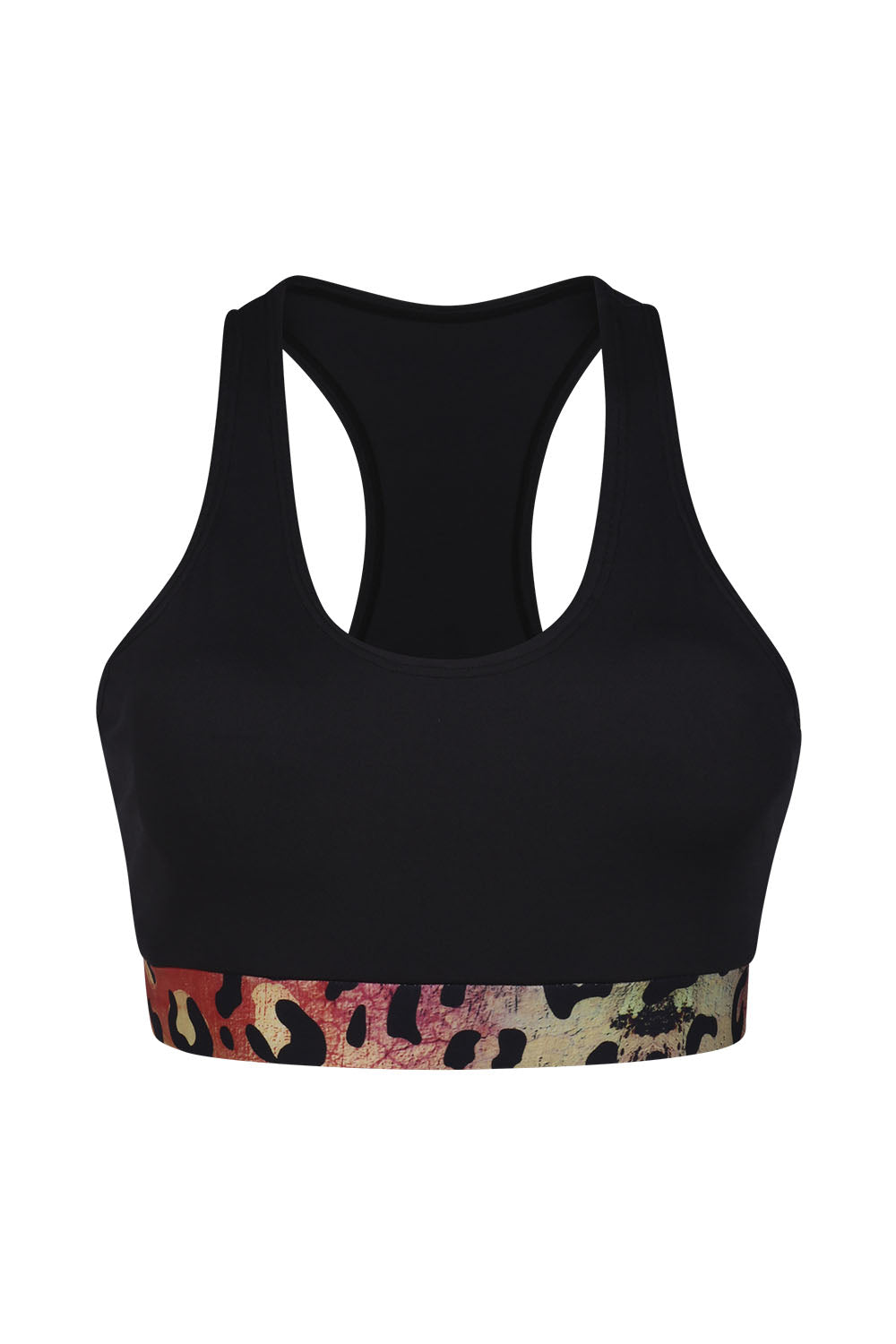 Top Fitness Nadador Bicolor Estampado