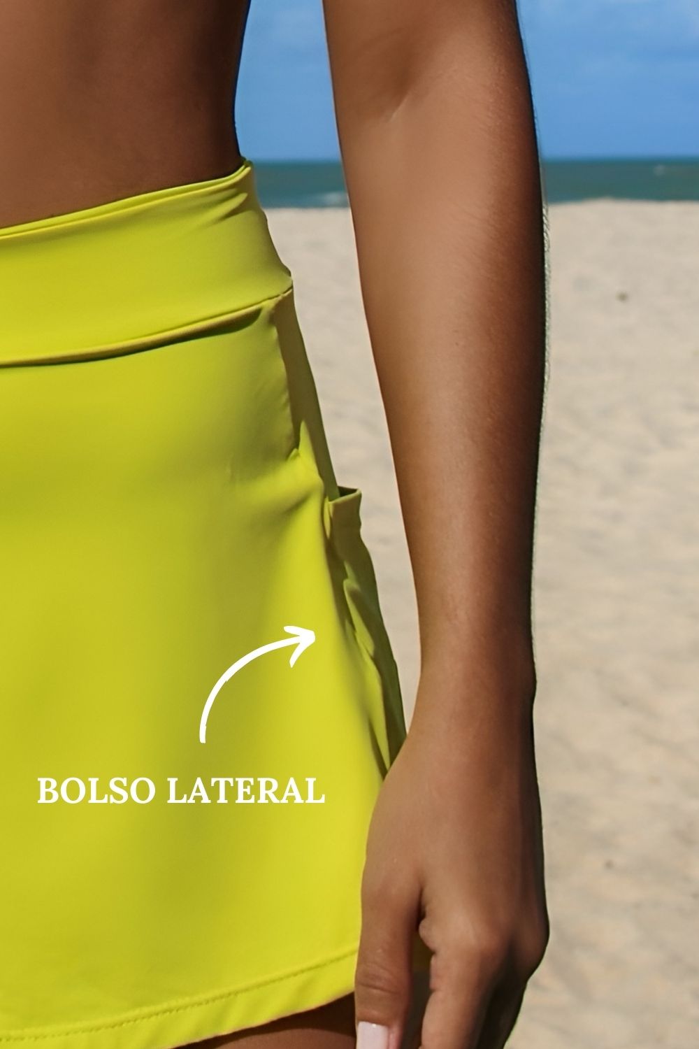 Shorts-Saia Fitness Liso Beach Tennis