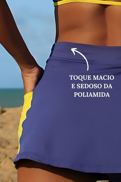 Shorts-Saia Fitness Liso Beach Tennis