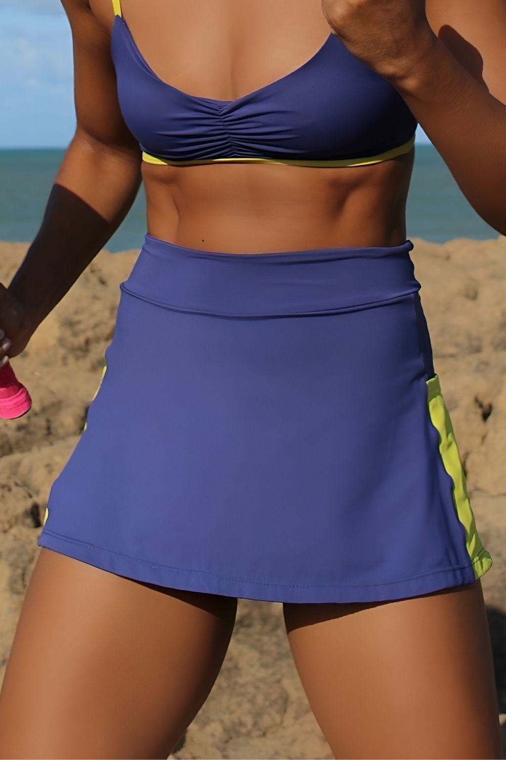 Shorts-Saia Fitness Liso Beach Tennis